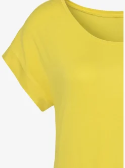 T-shirt à manches courtes avec empiècement au bas des manches