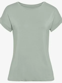 T-shirt à manches courtes avec empiècement au bas des manches