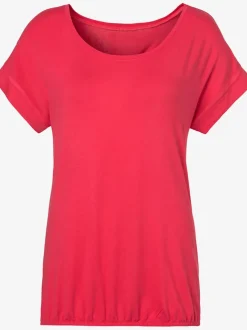 T-shirt à manches courtes avec empiècement au bas des manches