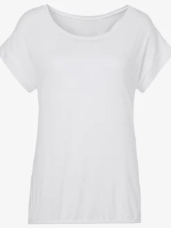 T-shirt à manches courtes avec empiècement au bas des manches