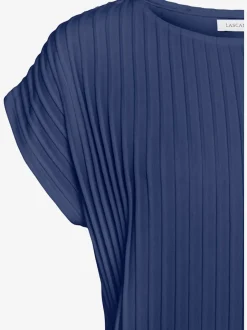 T-shirt à manches courtes avec encolure ronde et ourlet droit