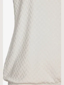 T-shirt à manches courtes avec motif jacquard en matière recyclée