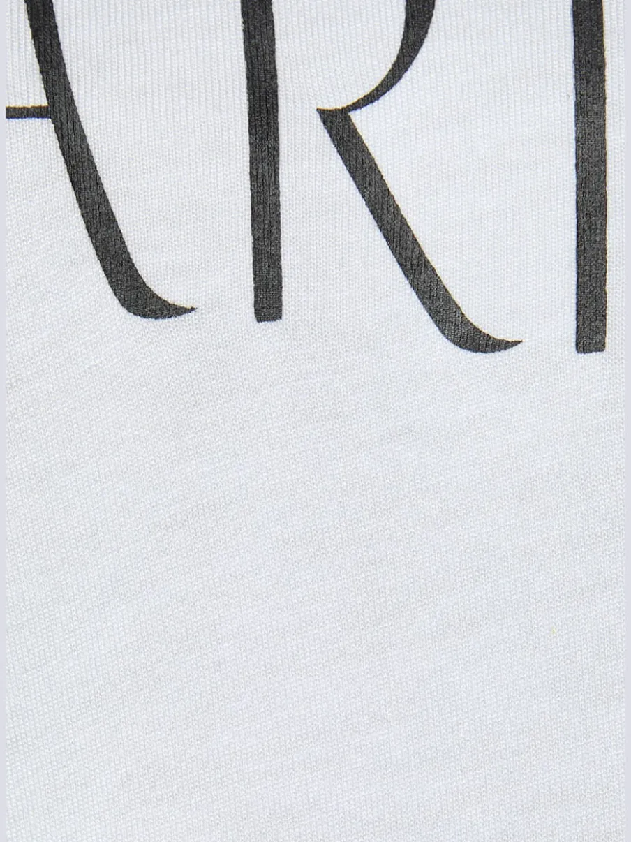 T-shirt à manches courtes encolure ronde avec motif Paris