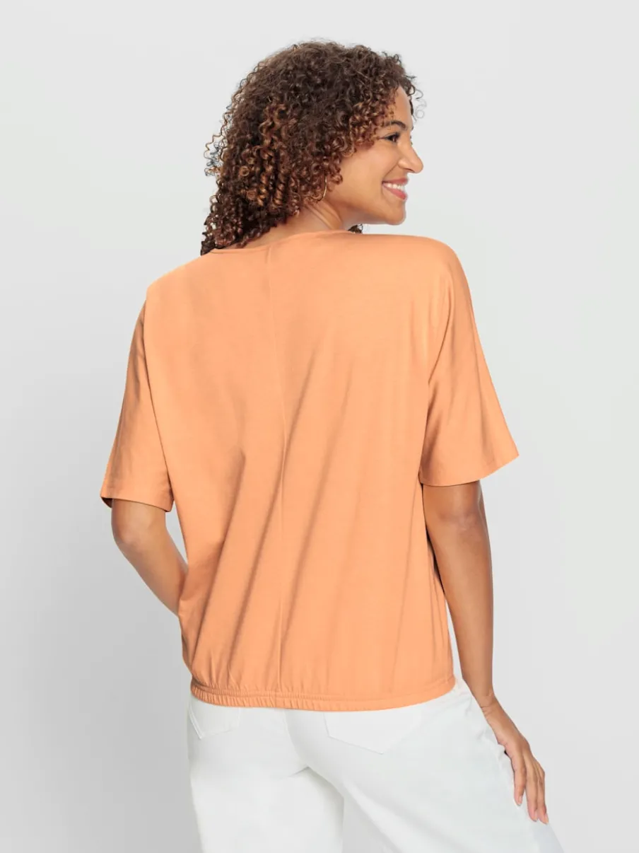 T-shirt à manches courtes en coton doux agréable à porter