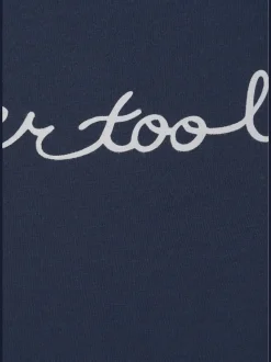 T-shirt à manches courtes en coton avec inscription motivante
