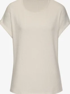 T-shirt à manches courtes en piqué ultra-doux avec revers fixe