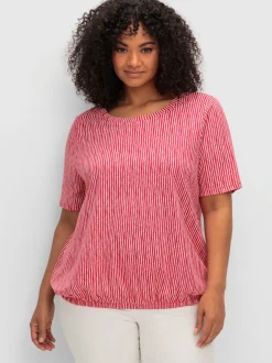 T-shirt à manches courtes imprimé minimaliste moderne