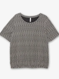 T-shirt à manches courtes imprimé minimaliste moderne