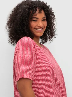 T-shirt à manches courtes imprimé minimaliste moderne