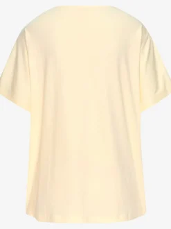 T-shirt à manches courtes pierres brillantes