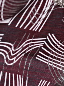 T-shirt à manches longues avec motif graphique en coton