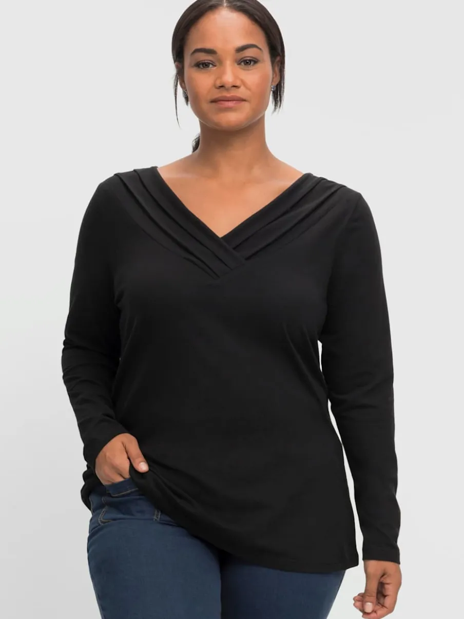 T-shirt à manches longues 95% coton