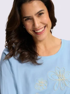 T-shirt à manches longues 50% coton