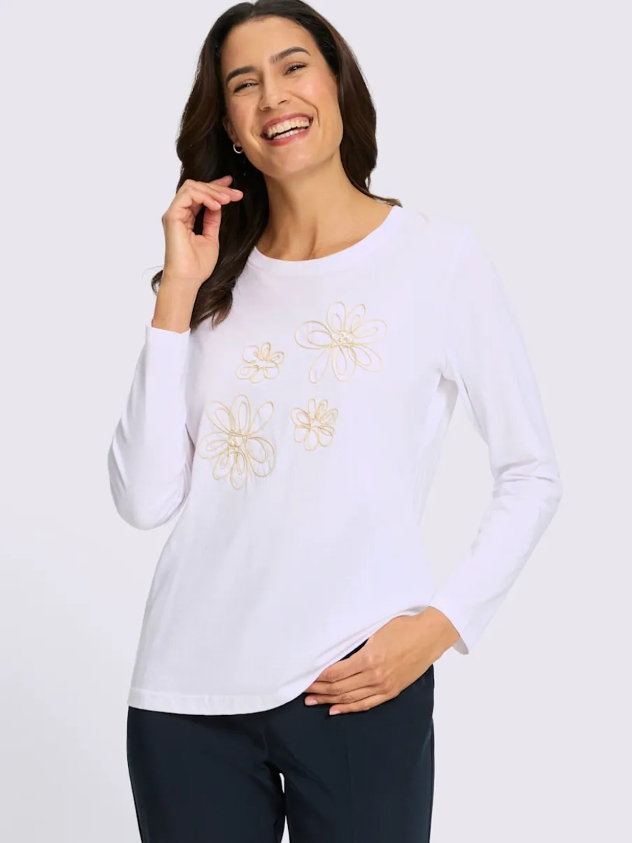 T-shirt à manches longues 50% coton