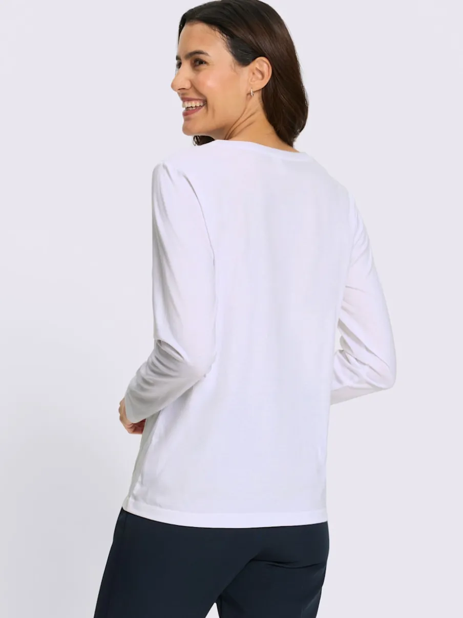T-shirt à manches longues 50% coton