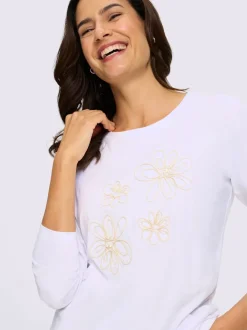 T-shirt à manches longues 50% coton