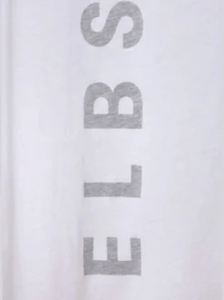 T-shirt à manches longues encolure ronde en coton doux
