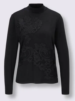 T-shirt à manches longues 96% lyocell (tencel)