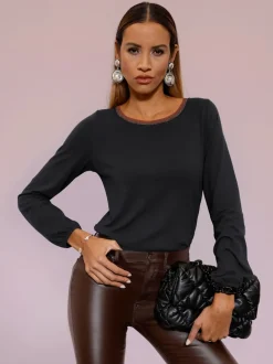 T-shirt à manches longues modal (tencel)