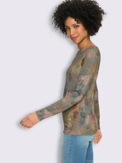 T-shirt à manches longues qualité viscose douce