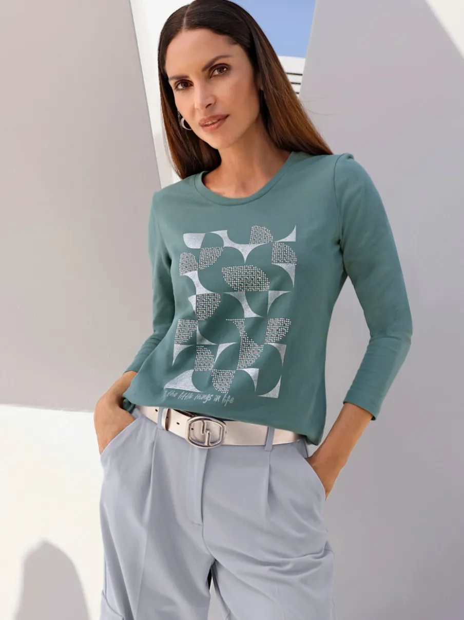 T-shirt à manches longues qualité coton
