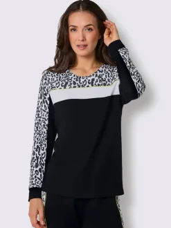 T-shirt à manches longues qualité sweat douce