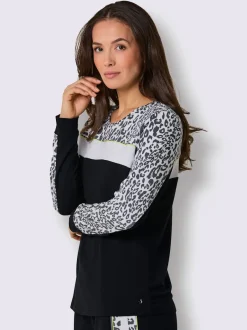 T-shirt à manches longues qualité sweat douce