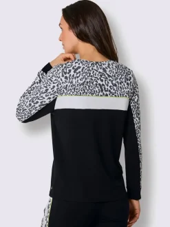 T-shirt à manches longues qualité sweat douce