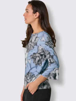 T-shirt à manches 3/4 96% lyocell (tencel)