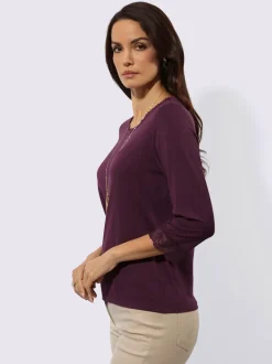 T-shirt à manches 3/4 modal (tencel)