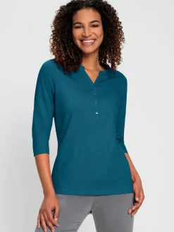 T-shirt à manches 3/4 qualité coton