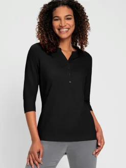 T-shirt à manches 3/4 qualité coton