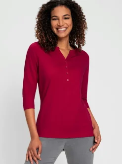 T-shirt à manches 3/4 qualité coton