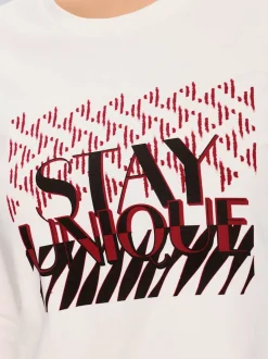T-shirt à manches 3/4 qualité coton doux sur la peau