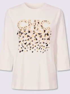 T-shirt à manches 3/4 qualité coton doux sur la peau