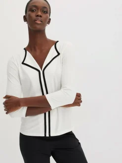 T-shirt à manches 3/4 qualité viscose douce