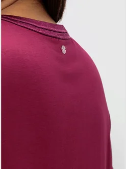 T-shirt plis creux tendance