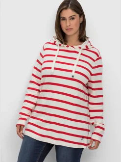 T-shirt rayé coupe droite
