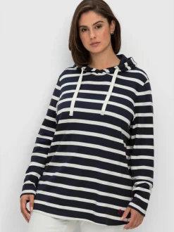 T-shirt rayé coupe droite