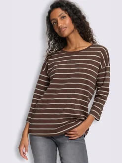 T-shirt rayé pur coton