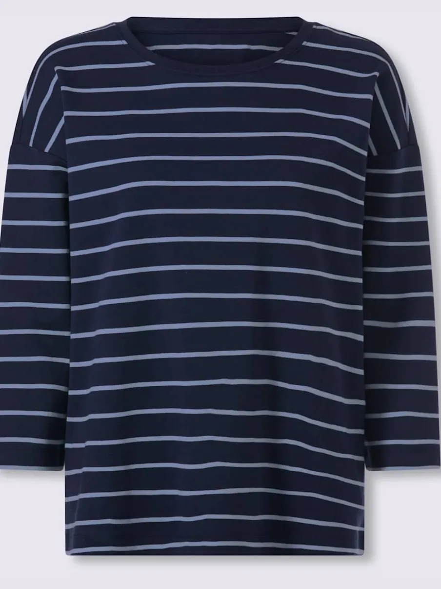 T-shirt rayé pur coton