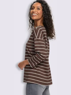 T-shirt rayé pur coton