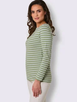T-shirt rayé qualité coton pima