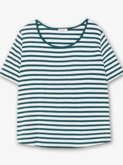 T-shirt à rayures rayures en fils teintés