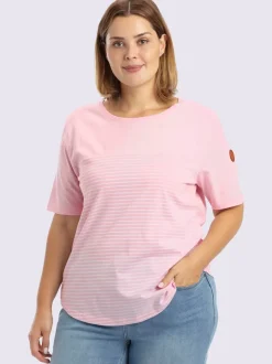 T-shirt à rayures rayures sportives