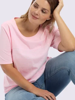 T-shirt à rayures rayures sportives