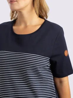 T-shirt à rayures rayures sportives