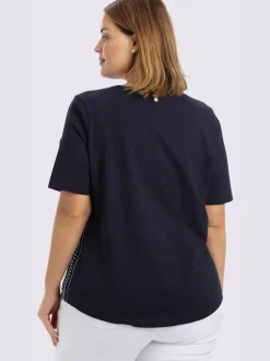 T-shirt à rayures rayures sportives