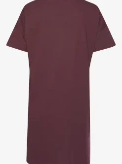 T-shirts de nuit courts avec imprimé et manches courtes