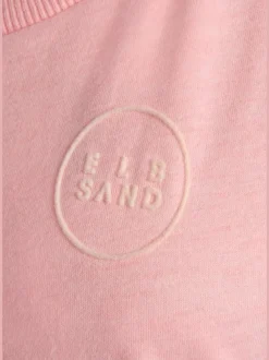 T-shirts encolure ronde avec imprimé et mancherons doux